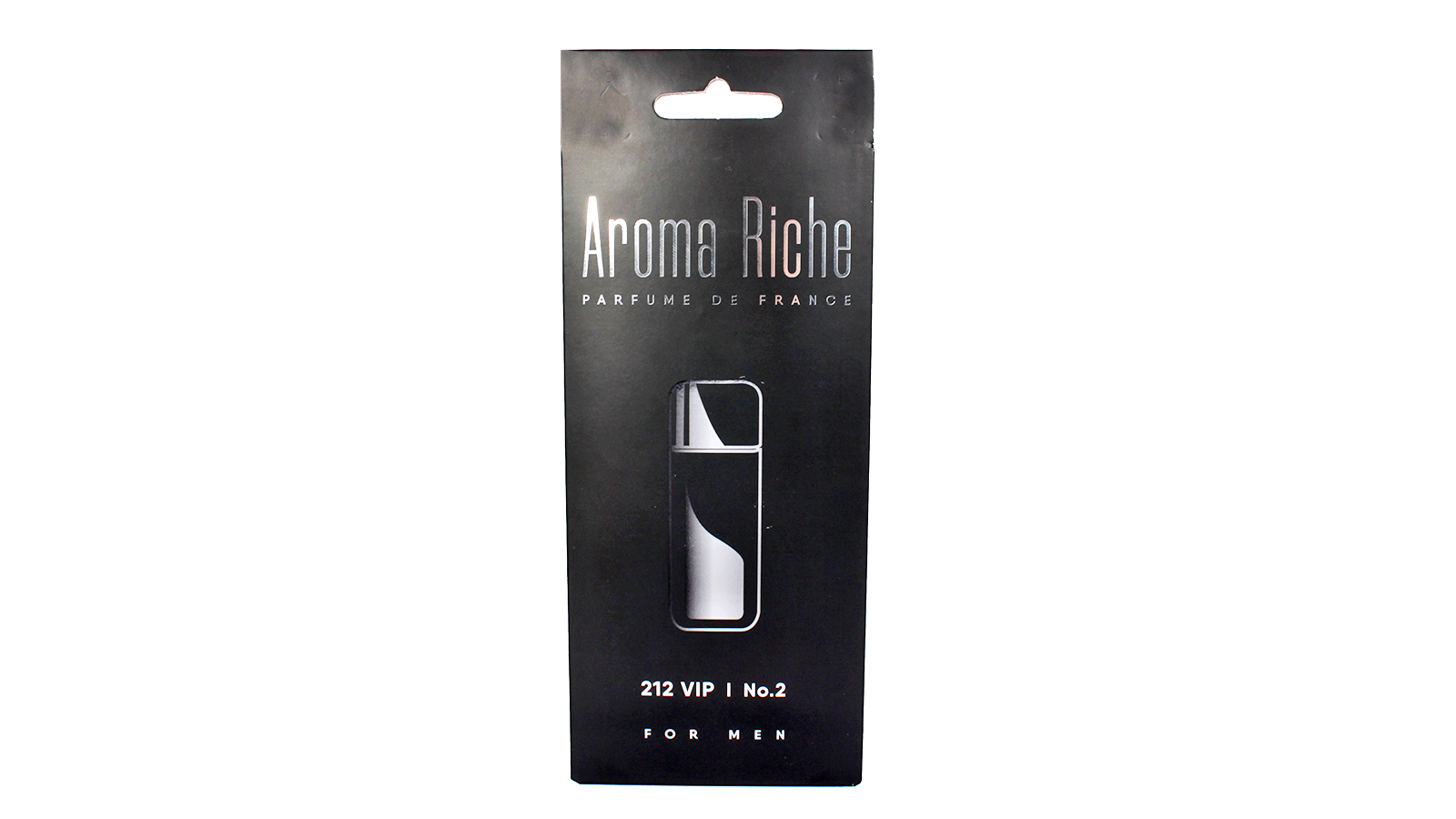 Автомобильный ароматизатор Aroma Riche мужской 212 VIP №2 по мотивам 212 vip FOR MEN Carolina Herrera фотография №3