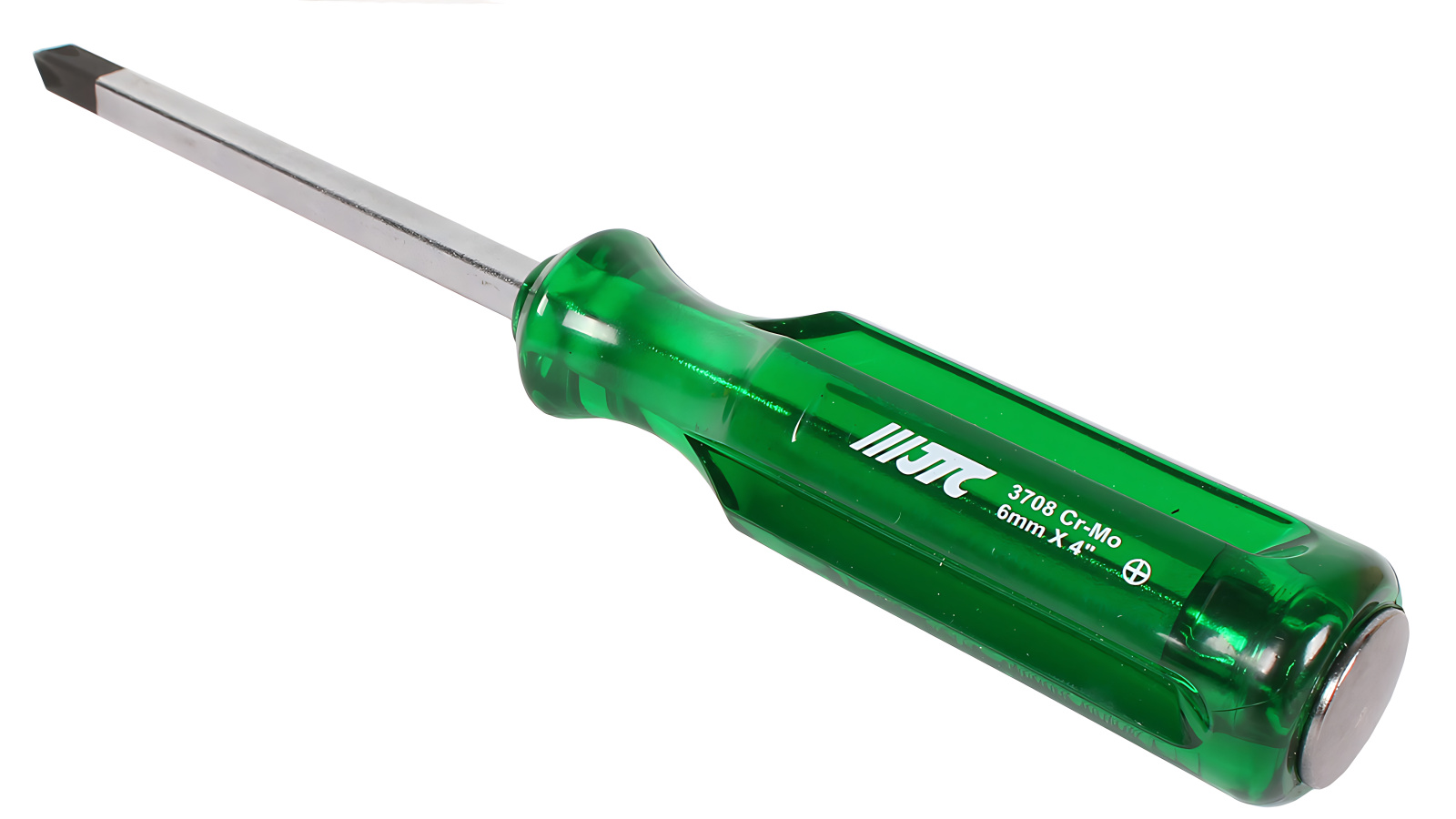 Отвертка JTC крестовая Ph2х100 мм ударная (сквозной стержень) фотография №3