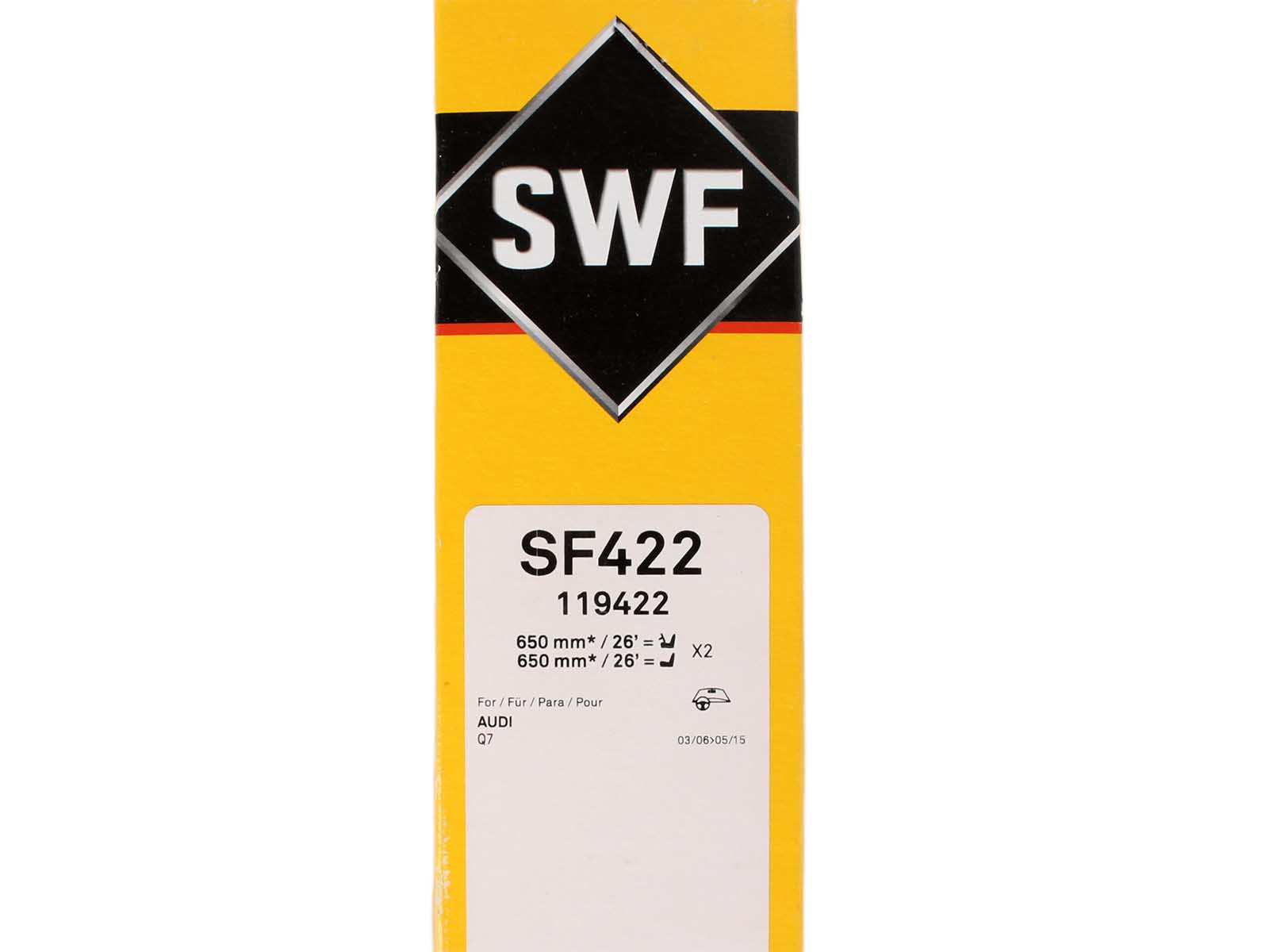Щетка стеклоочистителя SWF 119422 комплект фотография №5