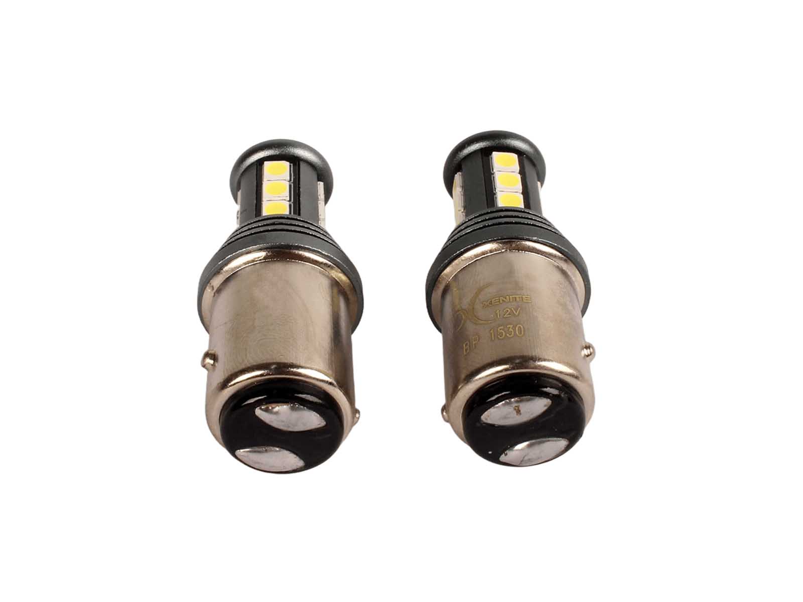 Лампа XENITE BP1530 (P21/5W) 12V 750Lm 5000K ПТФ/ДХО диодная 2 штуки комплект 1009608 фотография №2