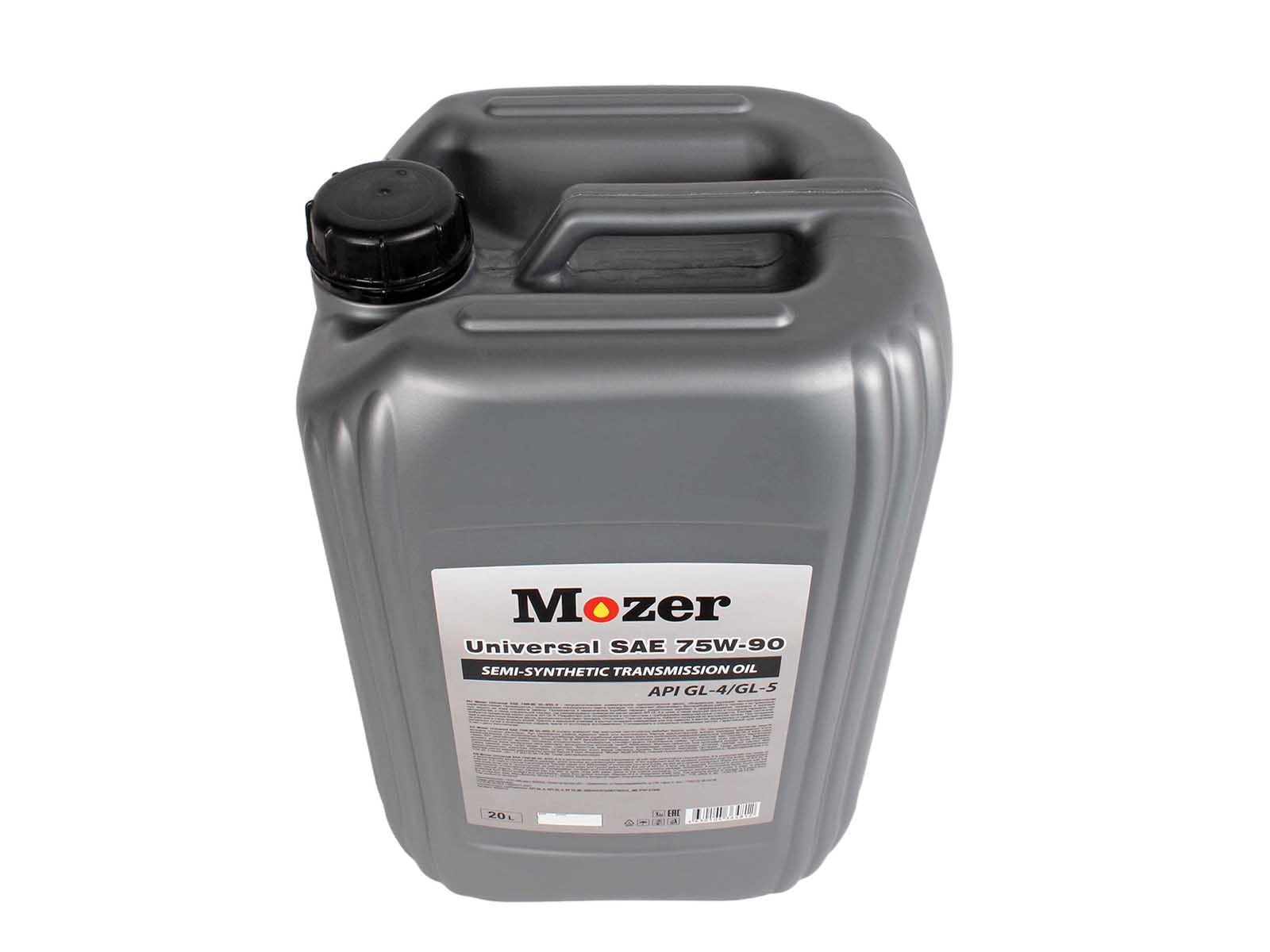 Масло трансмиссионное MOZER Universal 75W90 GL-4/GL-5 20л фотография №3