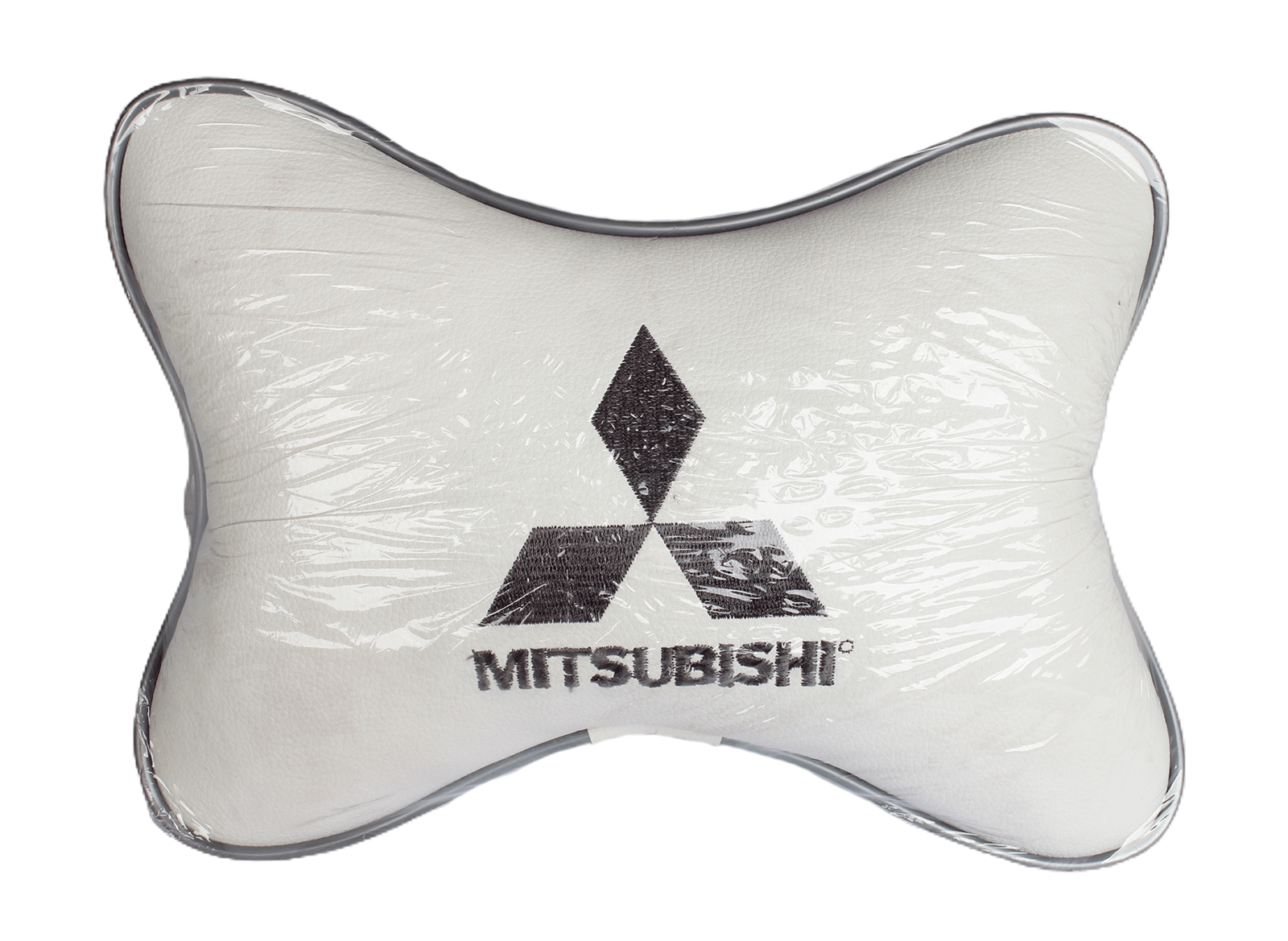 Подголовник косточка MITSUBISHI белые фотография №1
