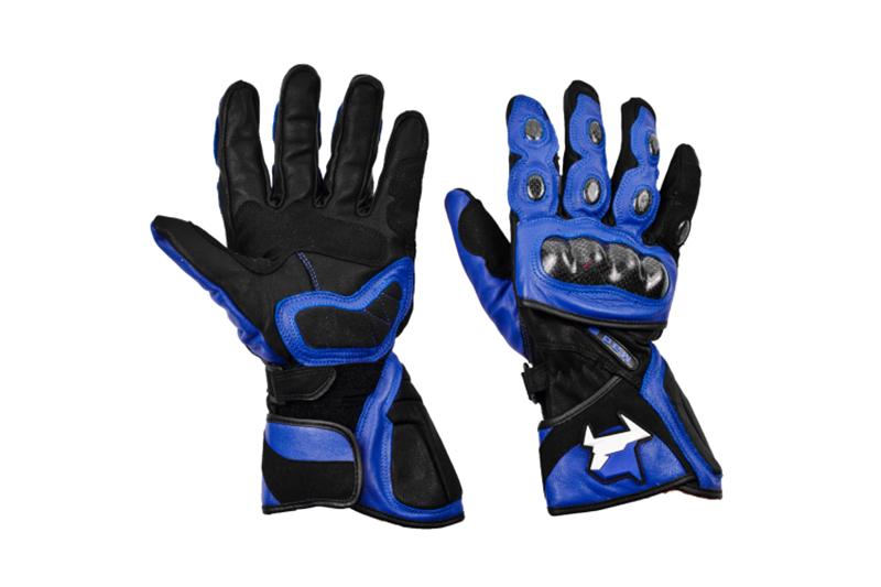Перчатки рейсинговые R5 (синие) (Размер (8) XXL) фотография №1
