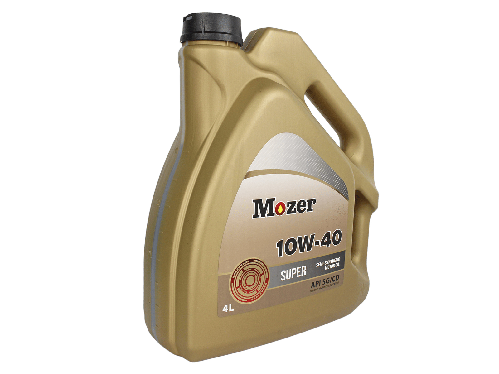 Масло моторное MOZER SUPER 10W40 SG/CD 4л фотография №2