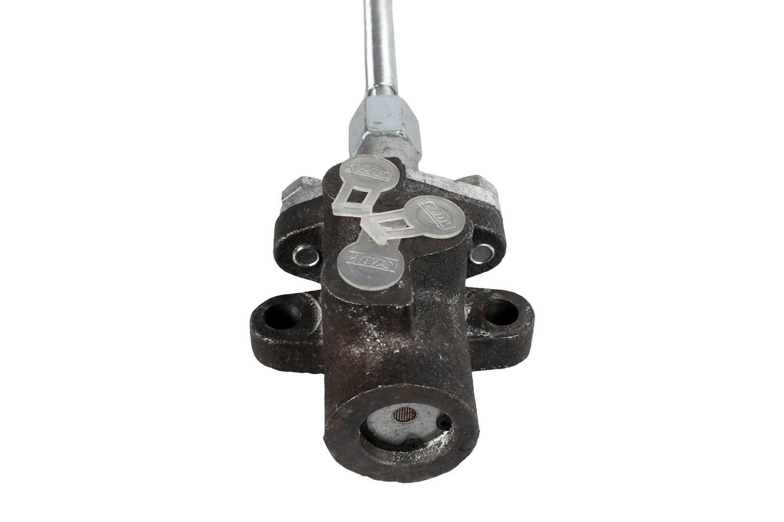 Кран КАМАЗ управления делителем с тросом фотография №3