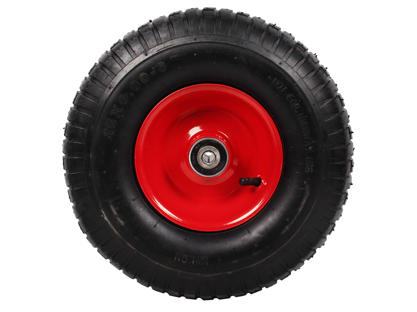 Колесо пневматическое 6.00-6 d16/12 симметричная ступица L100 фотография №1