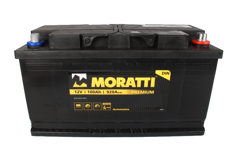 Аккумуляторная батарея MORATTI 6СТ100 L5 обратная фотография №1