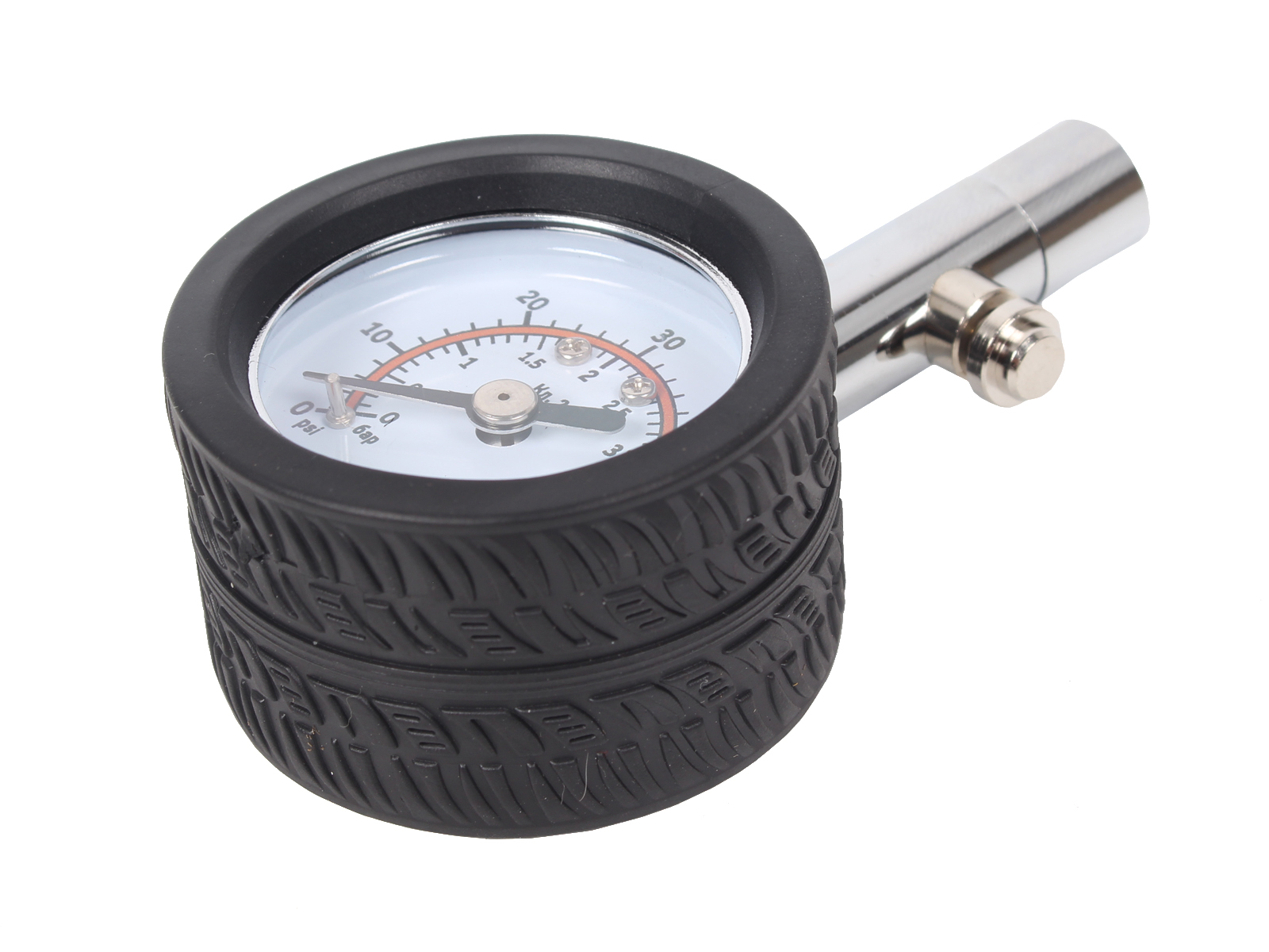 Манометр АвтоDело 4 атм. с клапаном л/а 42308 фотография №2