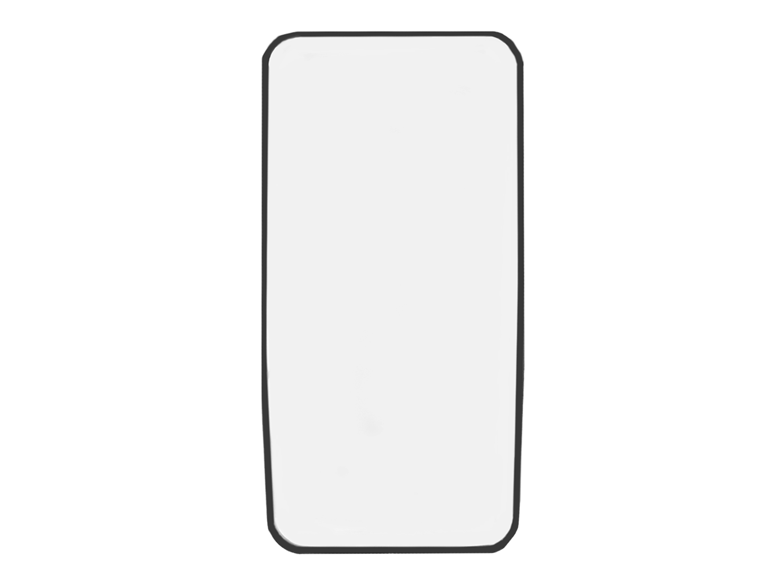 Зеркало боковое 380х185мм (DAF, RENAULT, universal) фотография №1