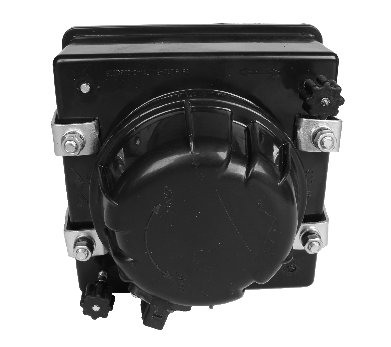 Фара ЮМЗ ДТ передняя квадратная пластик 12В 1 штука ФГ308.П фотография №3