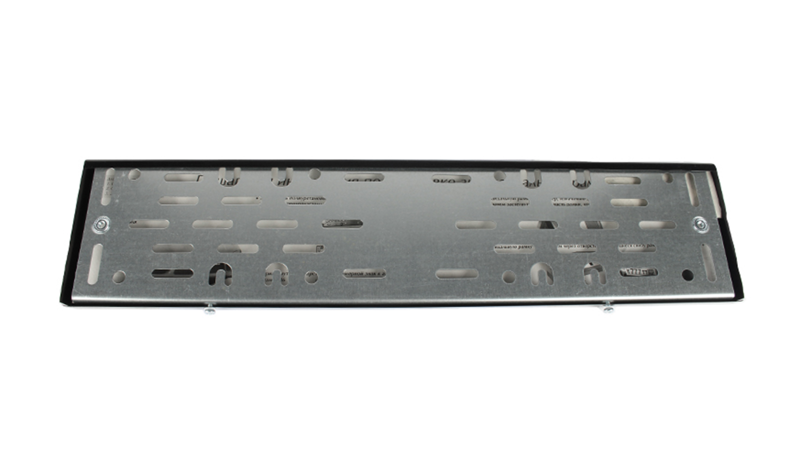 Рамка номерного знака ЛАДЬЯ черная 1 штука фотография №4