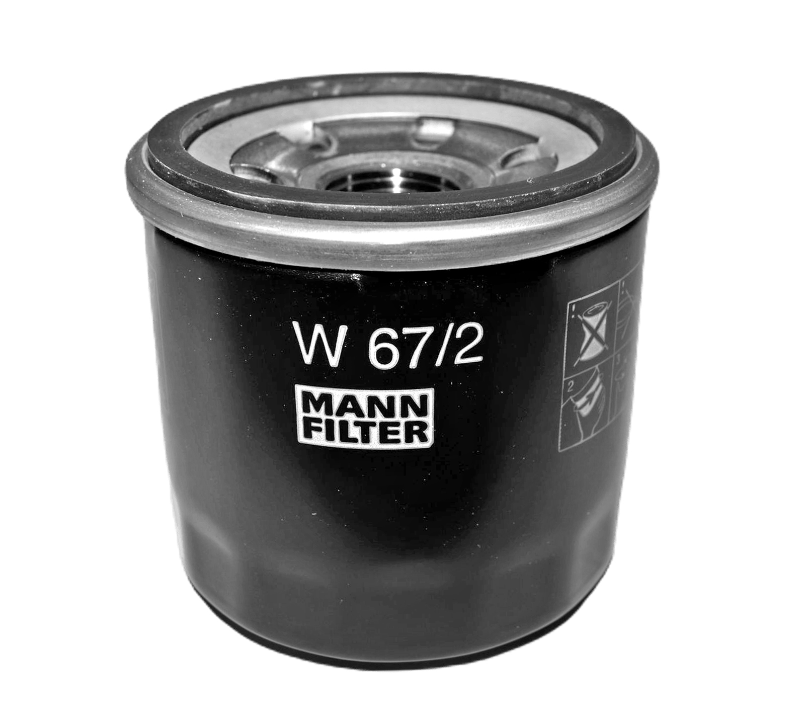 Фильтр масляный MANN W 67 2 фотография №1
