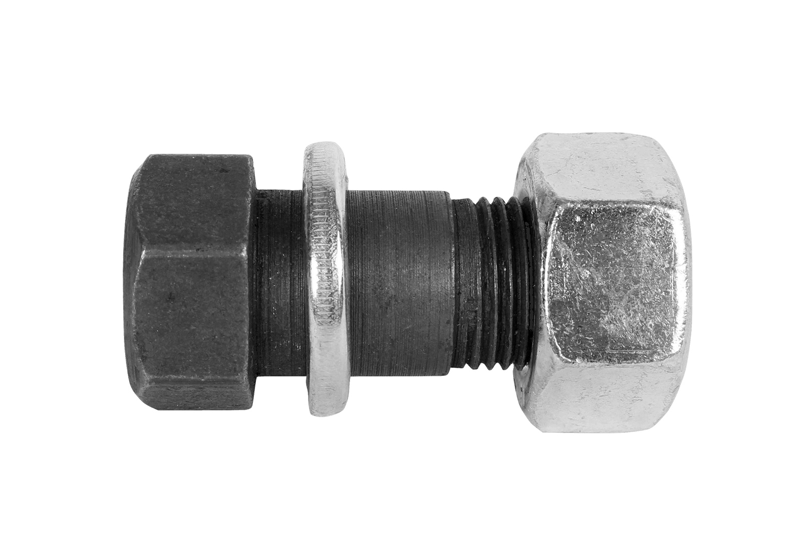 Болт М18х41 круга поворотного КАМАЗ в сборе с гайкой СЗАП фотография №1