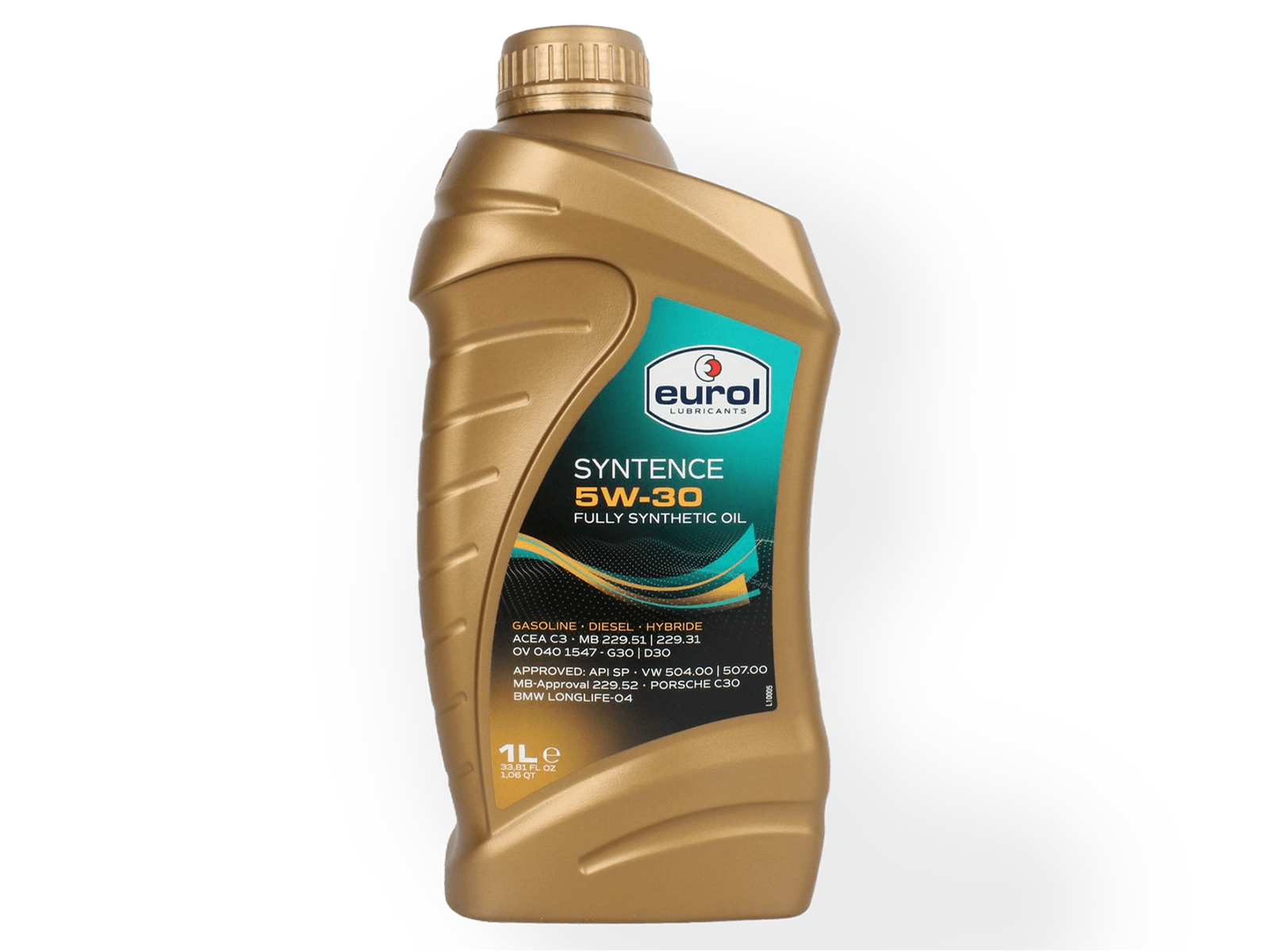 Масло моторное EUROL Syntence VW 504/507-C3 5W30 1л фотография №1