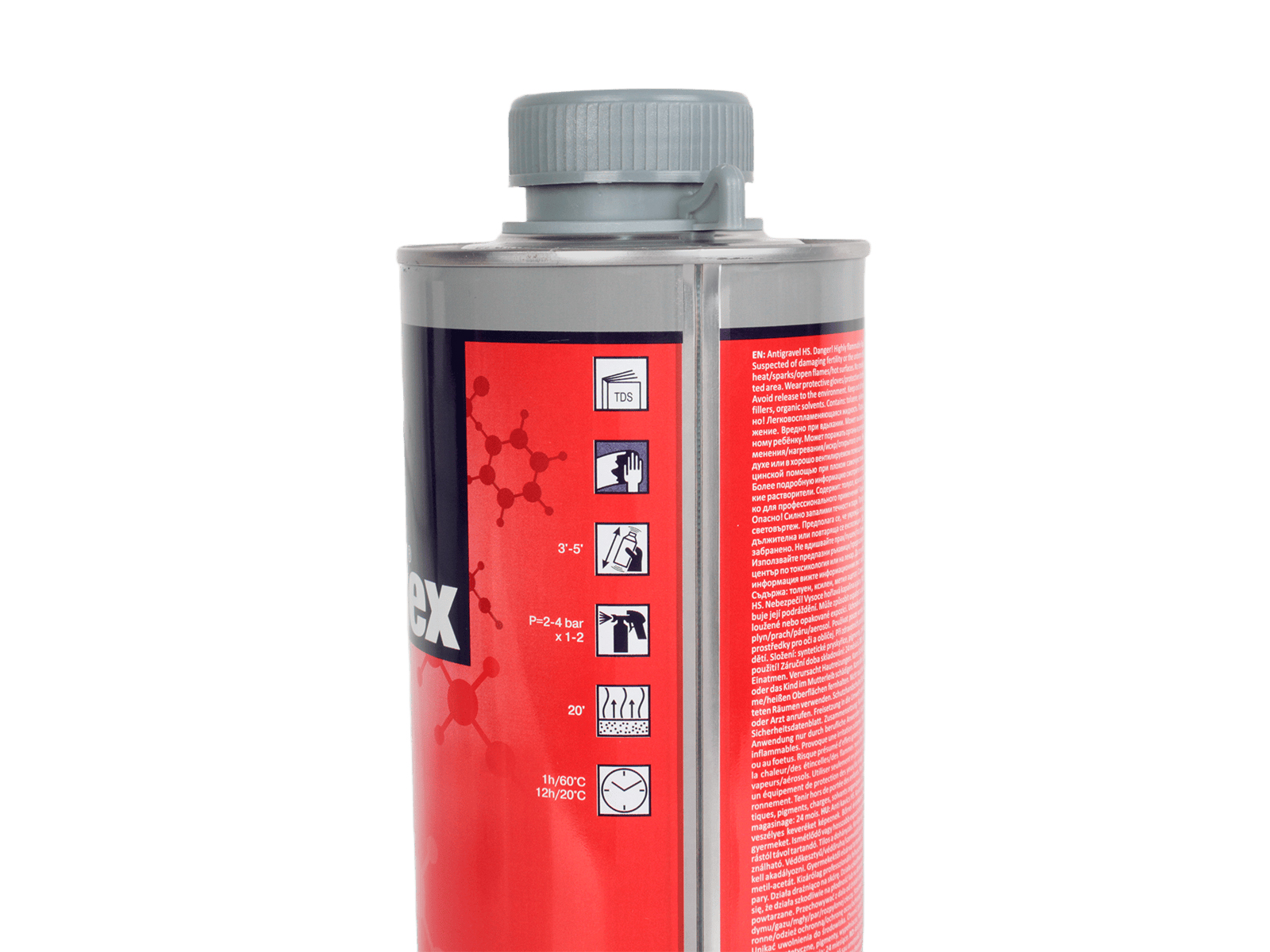 Антигравий REOFLEX HS серый 1л фотография №4