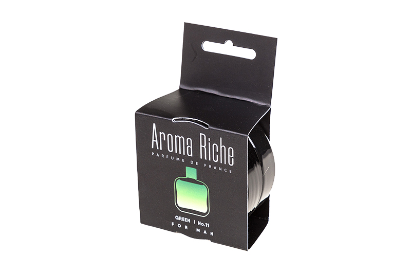 Автомобильный ароматизатор Aroma Riche мужской Green №11 по мотивам Eau de Lacoste L.12.12: Vert  Lacoste 50г фотография №1