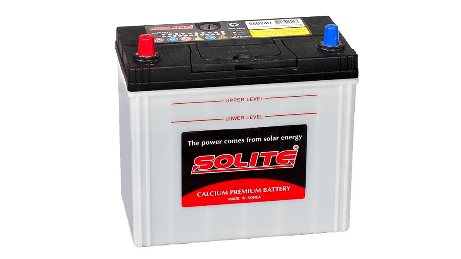 Аккумуляторная батарея SOLITE 65B24R 6СТ50 фотография №1