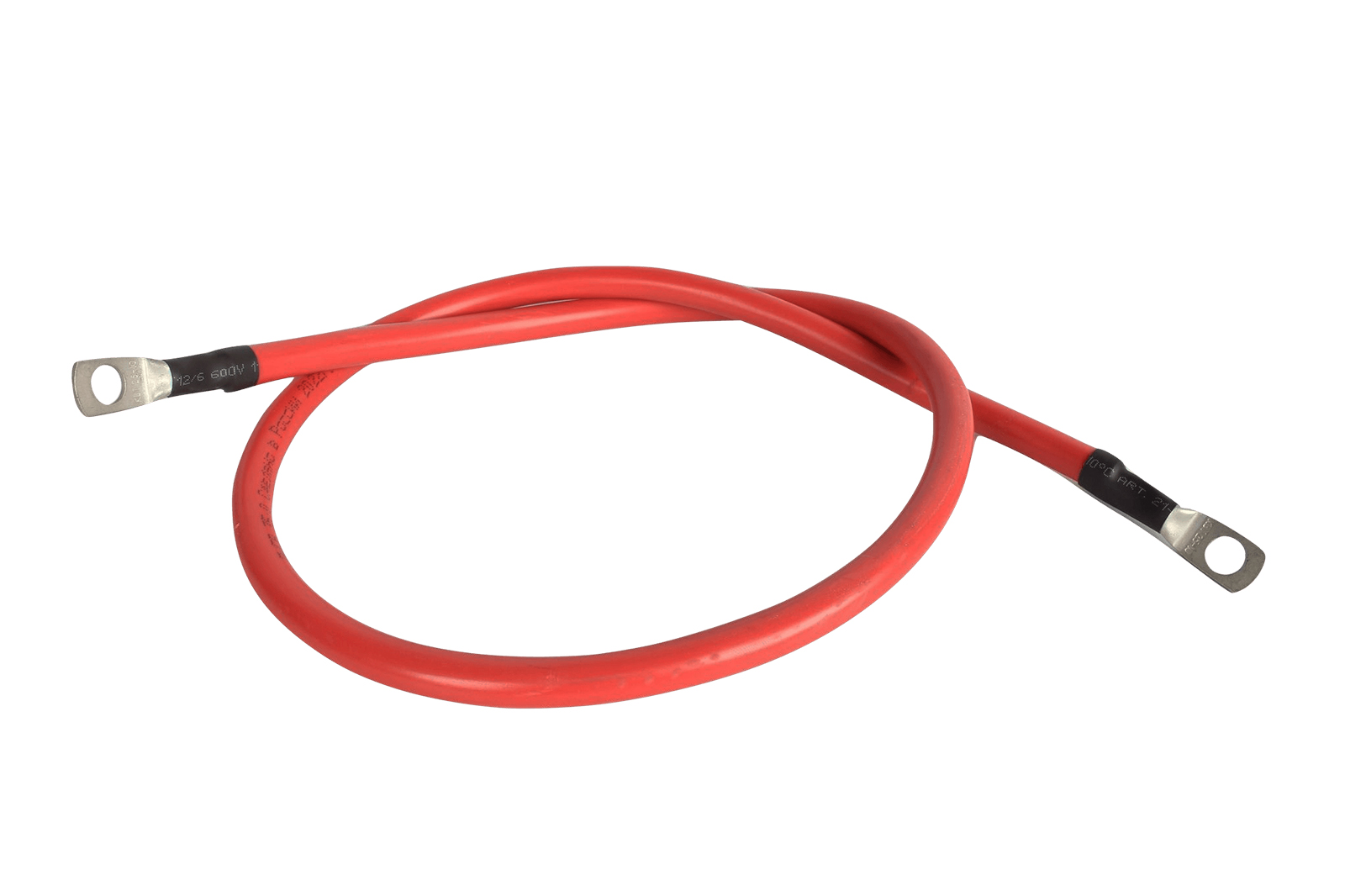 Провод АКБ соединительный L-1000мм 35кв. болт-болт фотография №2