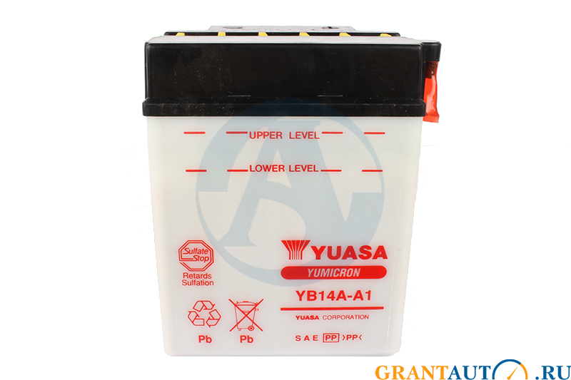 Мотоаккумулятор YUASA YB14A-A1 фотография №1