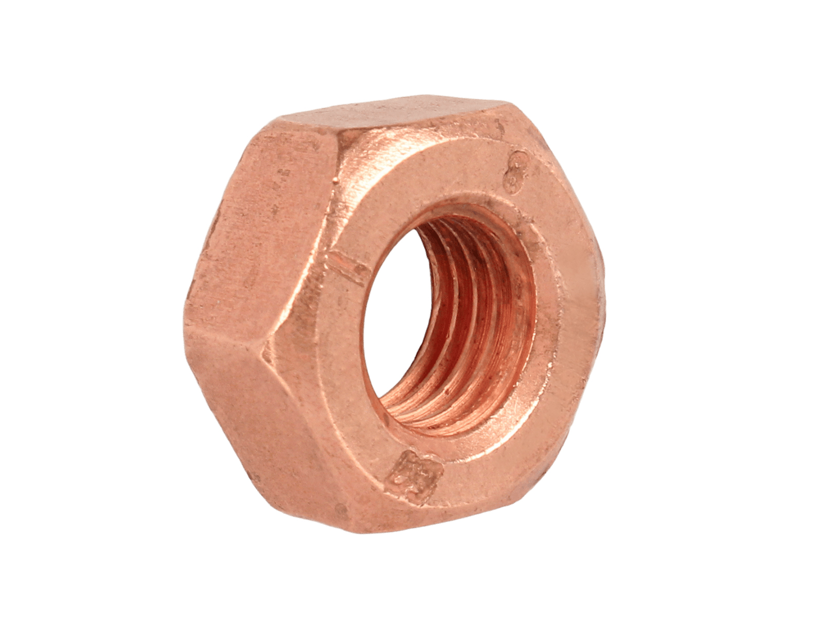 Гайка М10х1.25х17 приемной трубы КАМАЗ ЗИЛ омедненная фотография №2