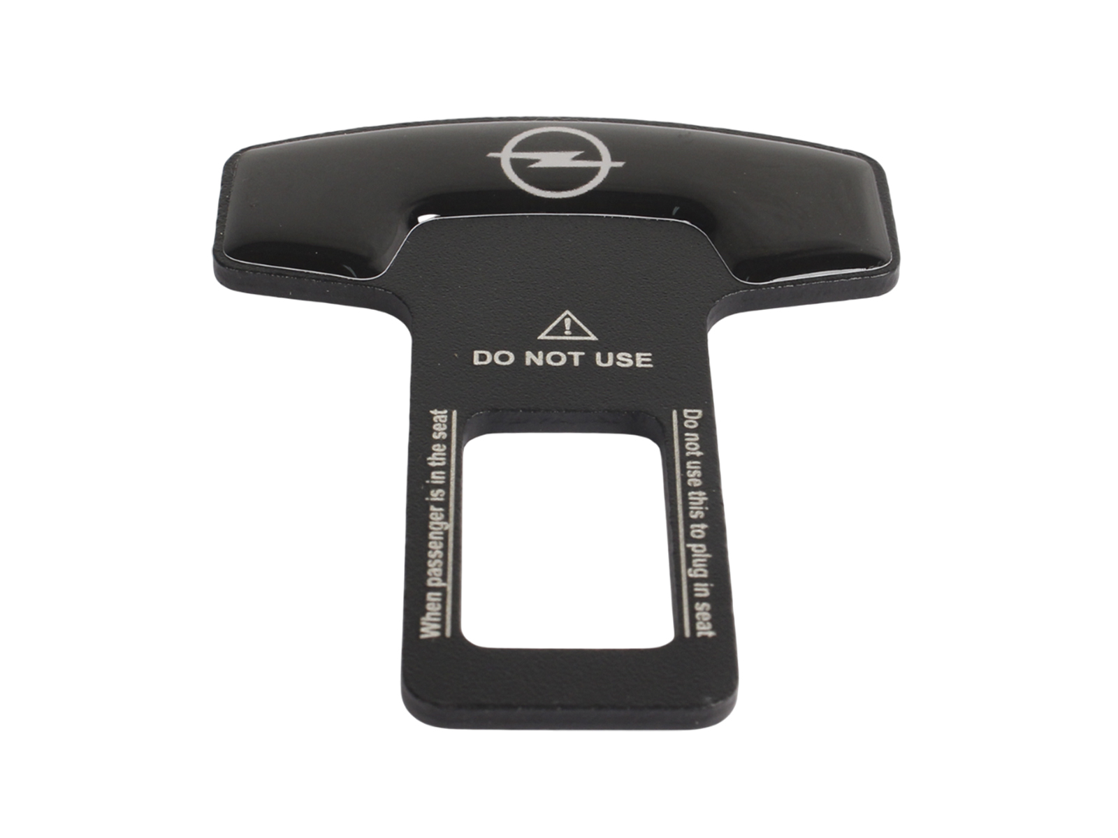 Заглушка ремня безопастности металлическая OPEL 1 штука фотография №2