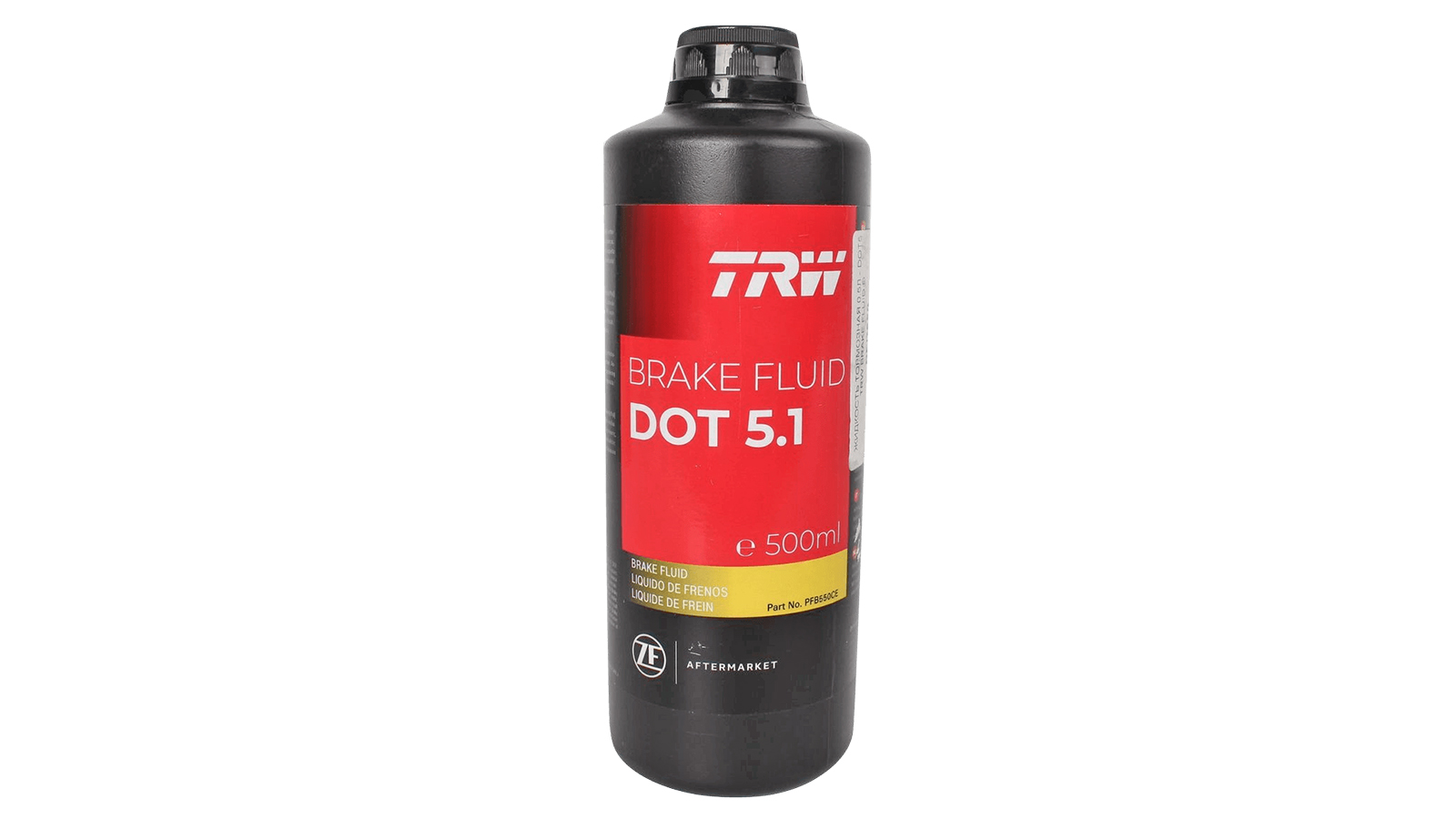 Жидкость тормозная PFB550 DOT-5 TRW 500мл фотография №1