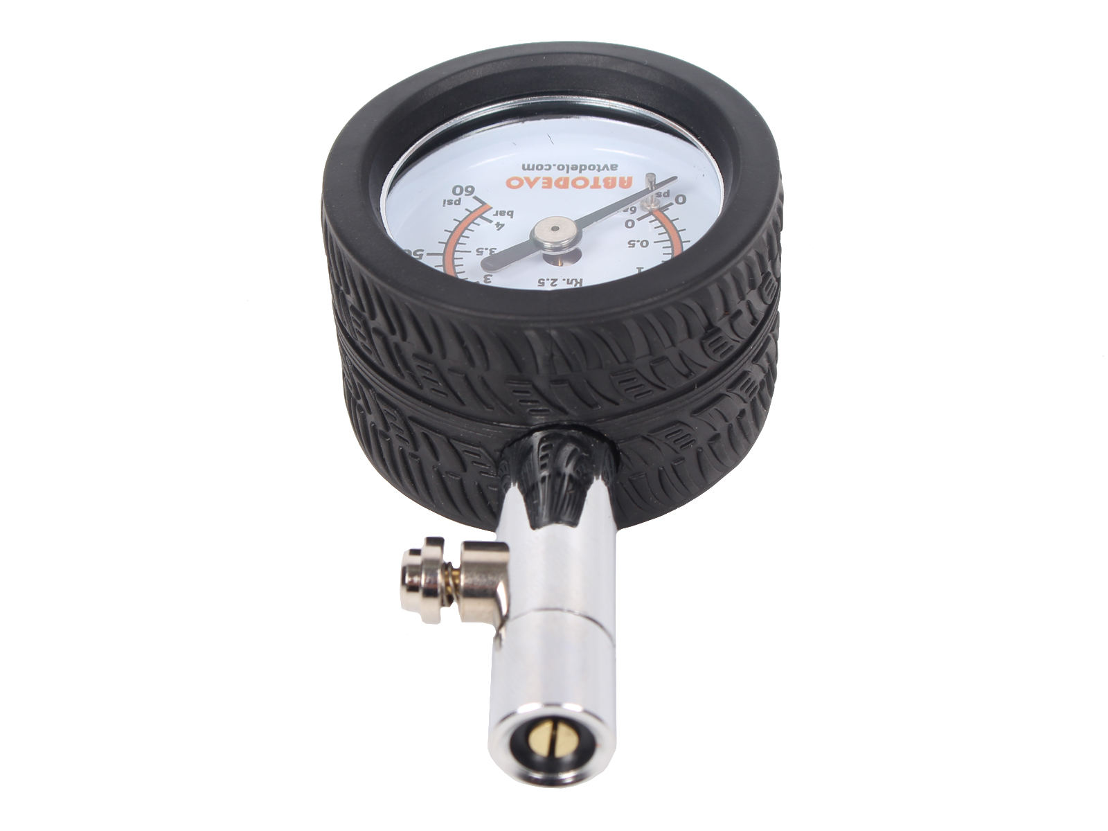 Манометр АвтоDело 4 атм. с клапаном л/а 42308 фотография №3