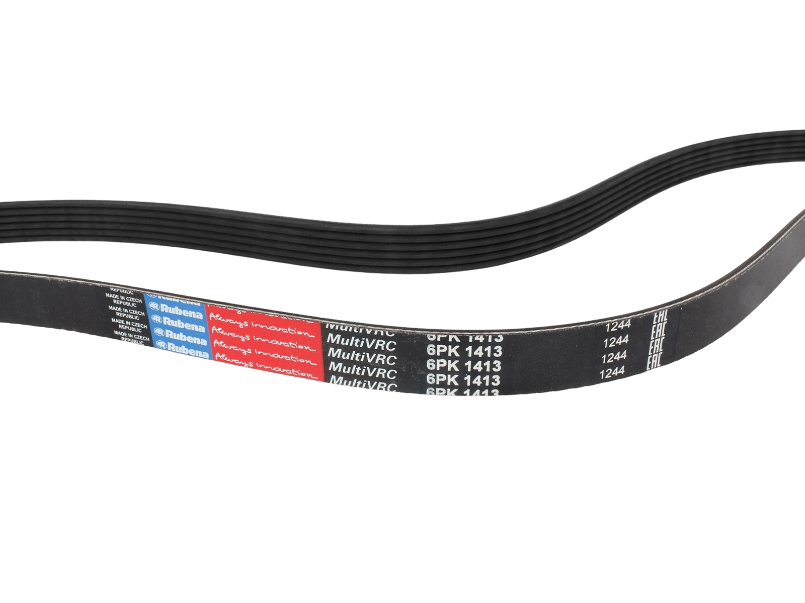 Ремень ЗМЗ-405 ЕВРО-3 генератора с ГУР RUBENA 6PK1413 фотография №3