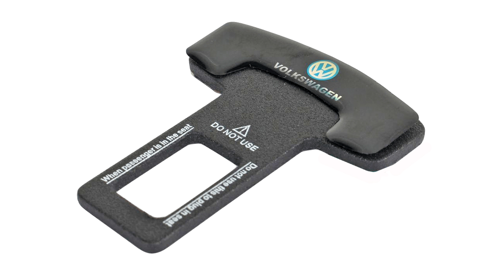 Заглушка ремня безопастности металлическая VOLKSWAGEN 1 штука фотография №1