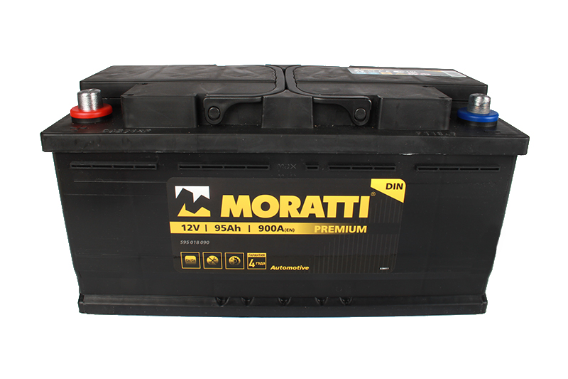 Аккумуляторная батарея MORATTI 6СТ95 низ. фотография №1