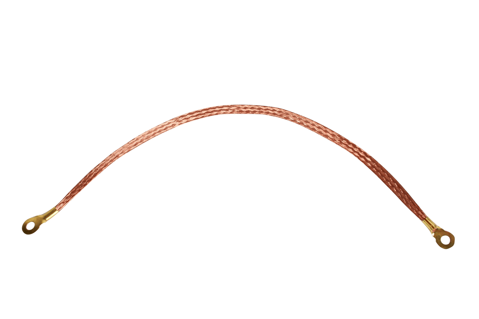 Провод массы L-700мм B-10мм S-1,5мм косичка фотография №1