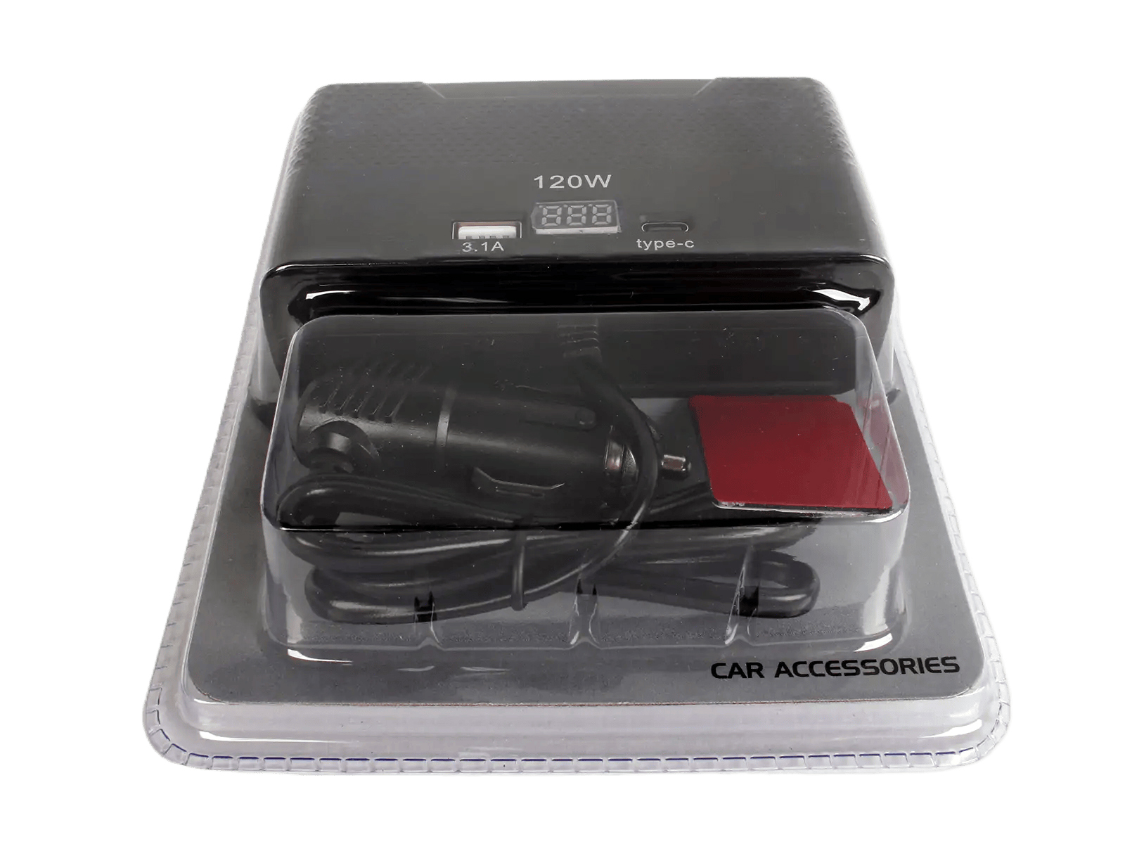 Разветвитель 4 слота, 1хUSB, 1xType-C + индикатор напряжения фотография №4