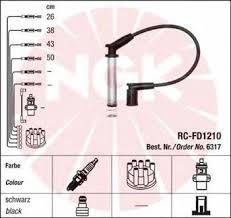 Провода высоковольтные NGK 6317 фотография №1