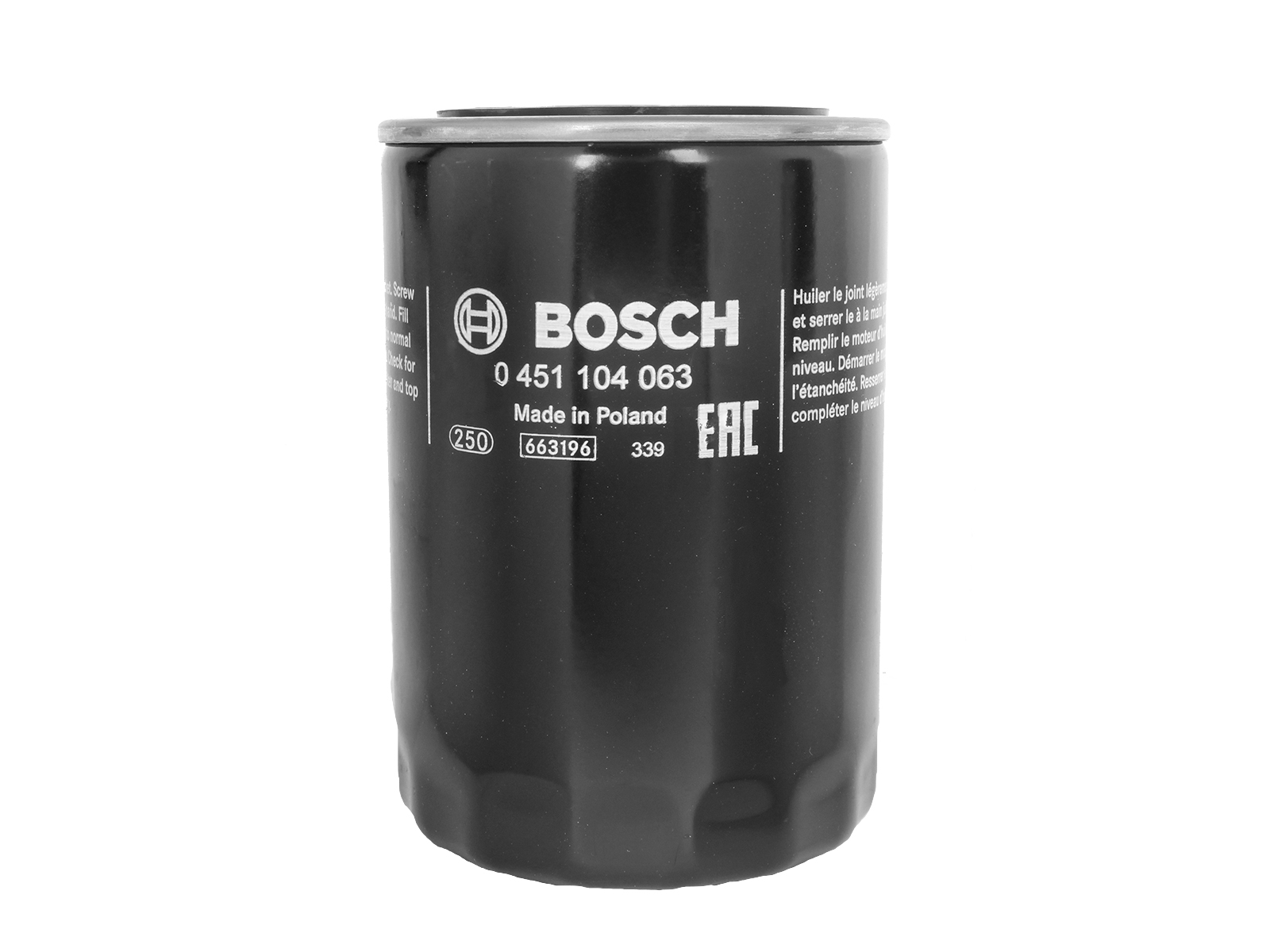 Фильтр масляный ГАЗ-3110, 3302 дв.406 H-114мм BOSCH 0451104063 фотография №1