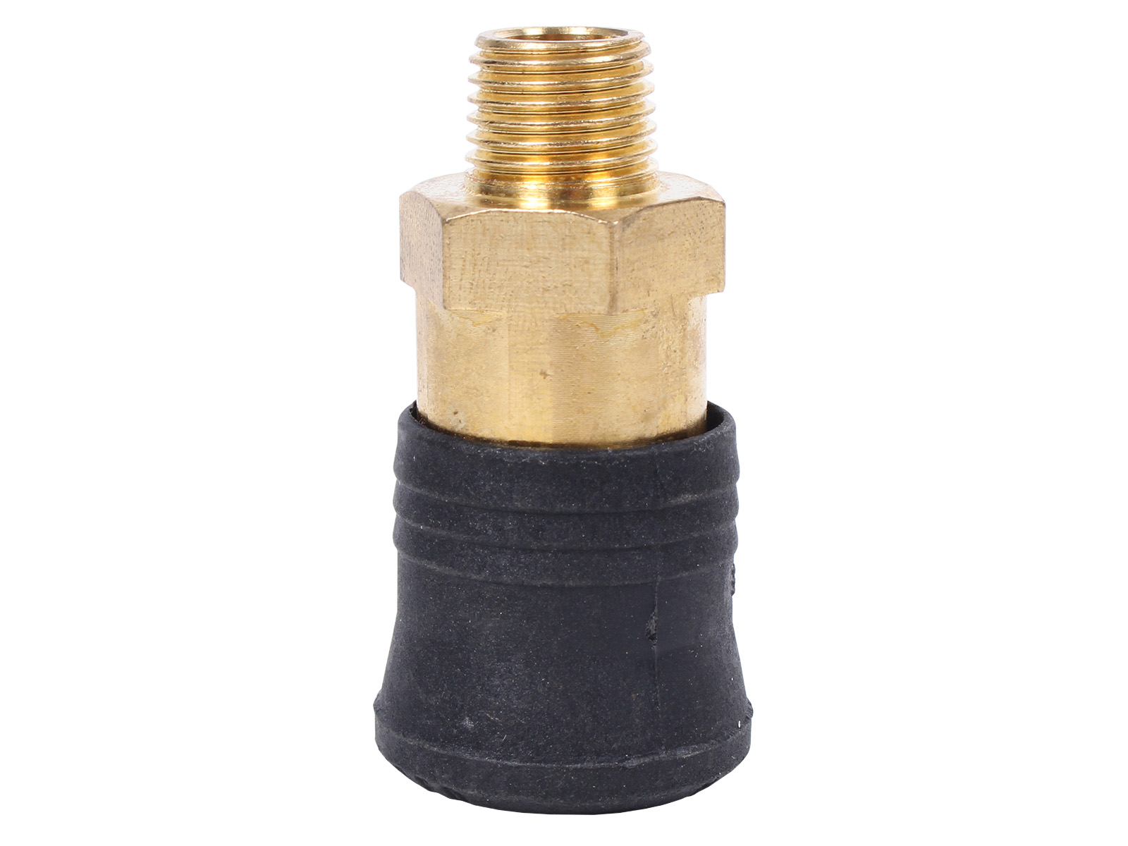 Быстроразъем с клапаном наружная резьба 1/4 ONE TOUCH  ROCKFORCE фотография №1