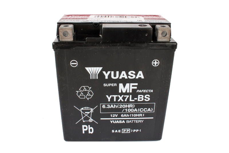 Мотоаккумулятор YUASA YTX7L-BS фотография №3