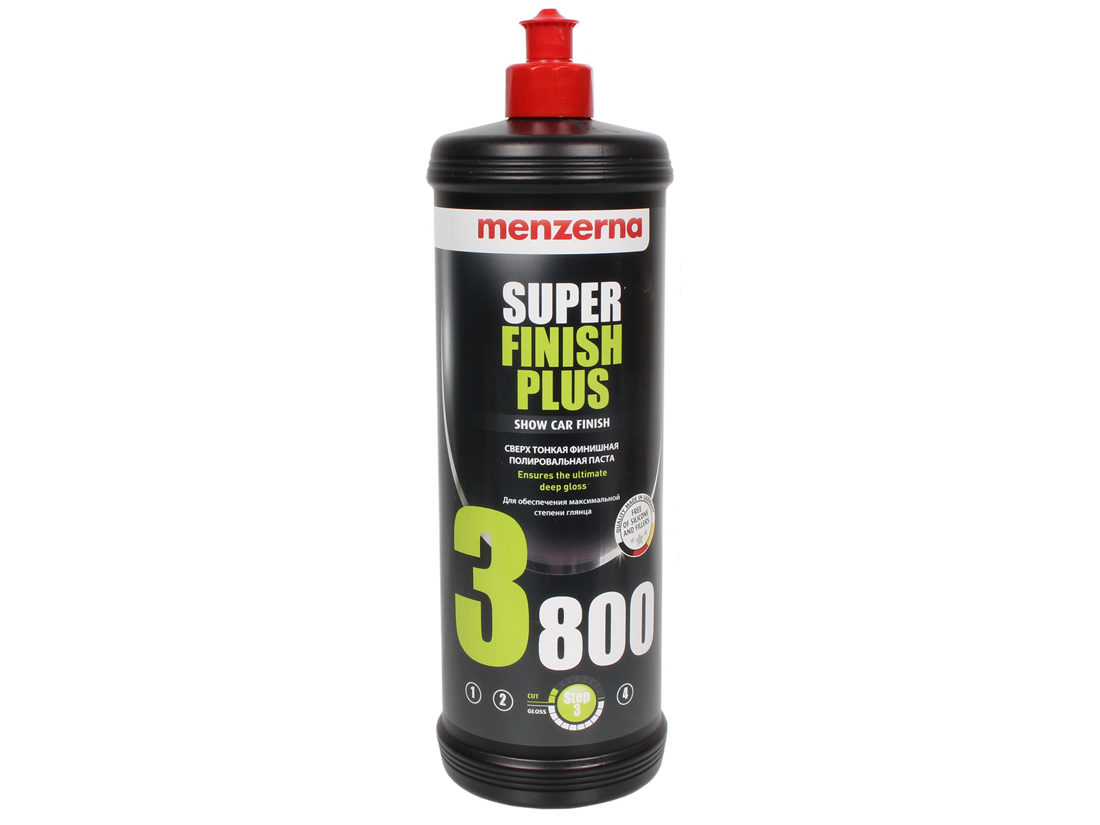 Паста полировальная Menzerna Super Finish Plus 3800 антиголограмная 1л фотография №1