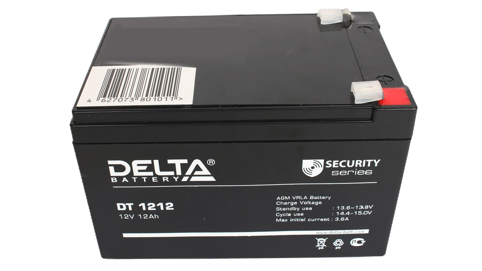 Аккумуляторная батарея DELTA DT 1212 фотография №1