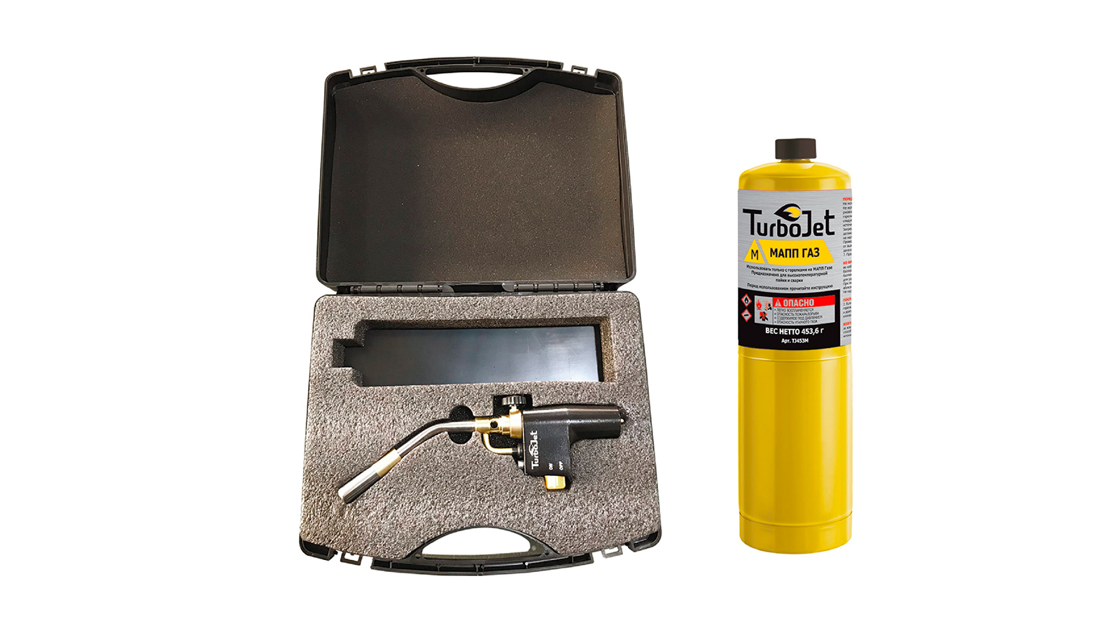 Горелка с баллоном TurboJet TJ757-M фотография №1