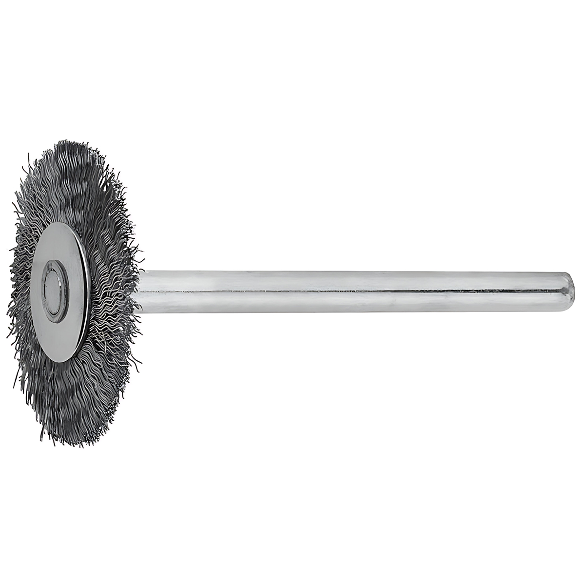 Щетка радиальная нерж.сталь на шпильке 20х3,2 L42mm фотография №1