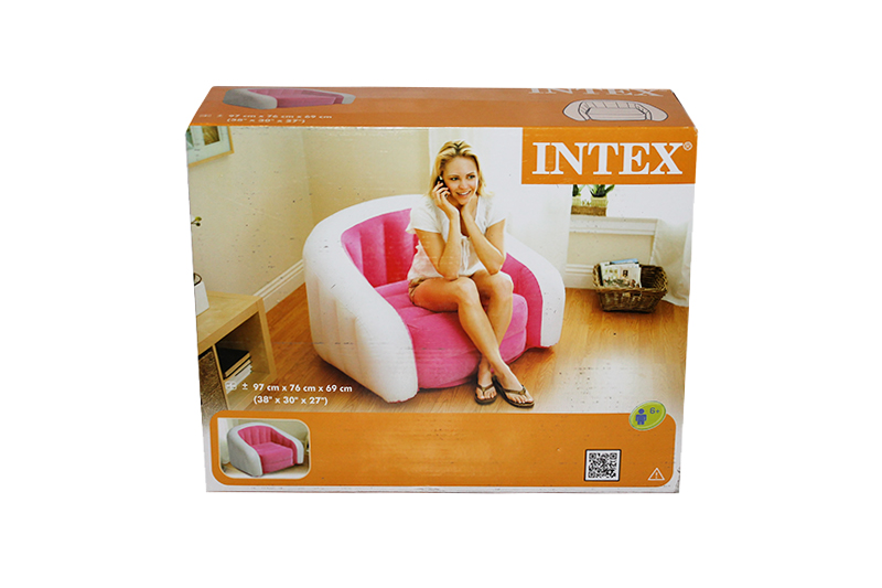 Надувное кресло Intex Cafe club Chair фотография №3