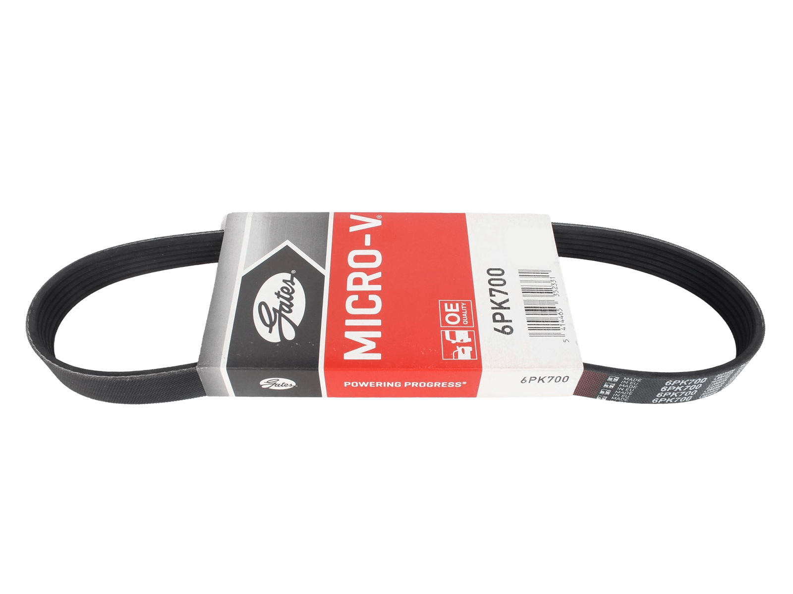 Ремень ВАЗ-2108i-099i генератора GATES 68341 6PK700 фотография №4