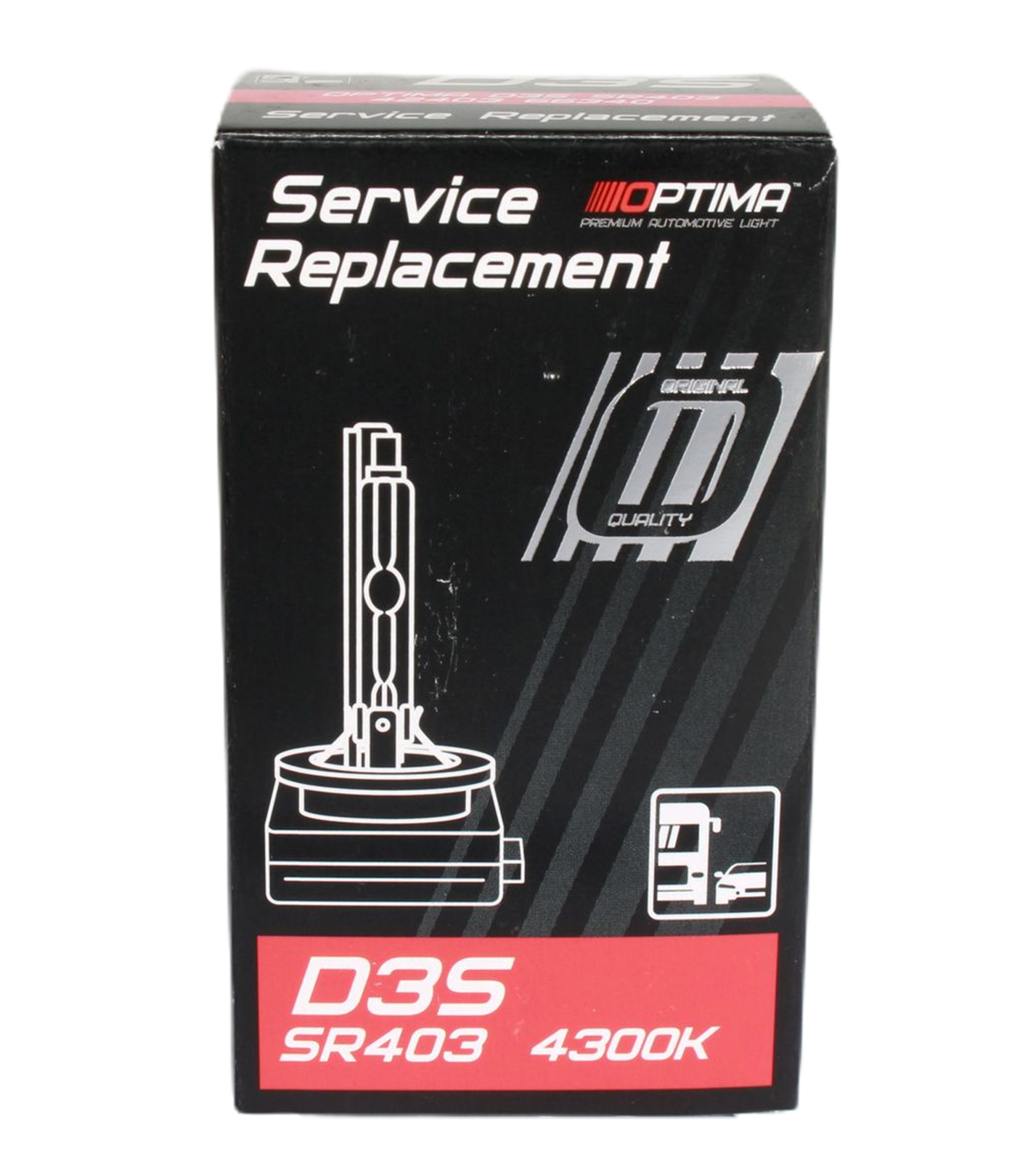 Лампа ксеноновая D3S 4300K OPTIMA Service Replacement фотография №4