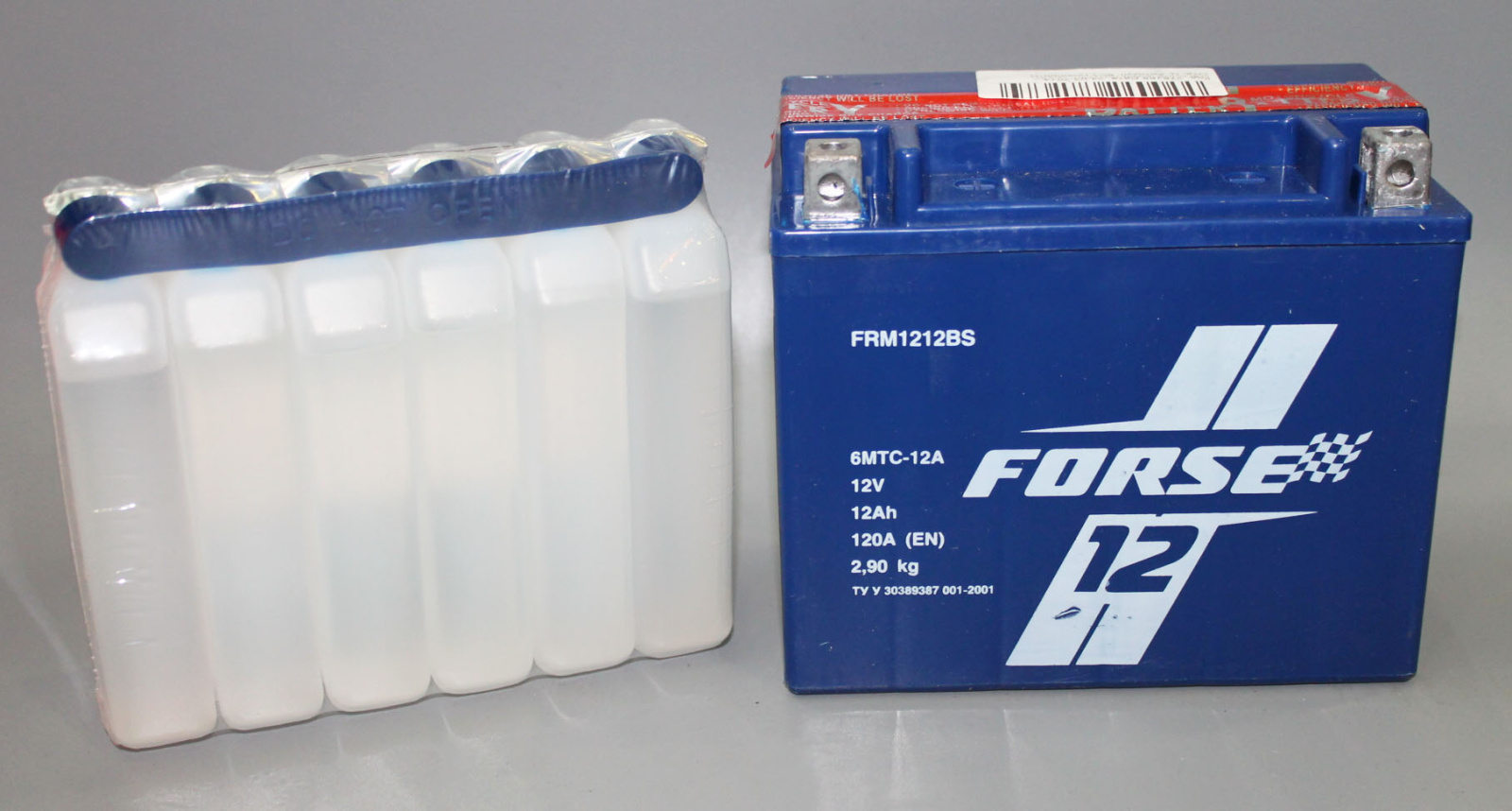 Аккумуляторная батарея FORSE 6СТ12 FRM* 1212 BS фотография №1