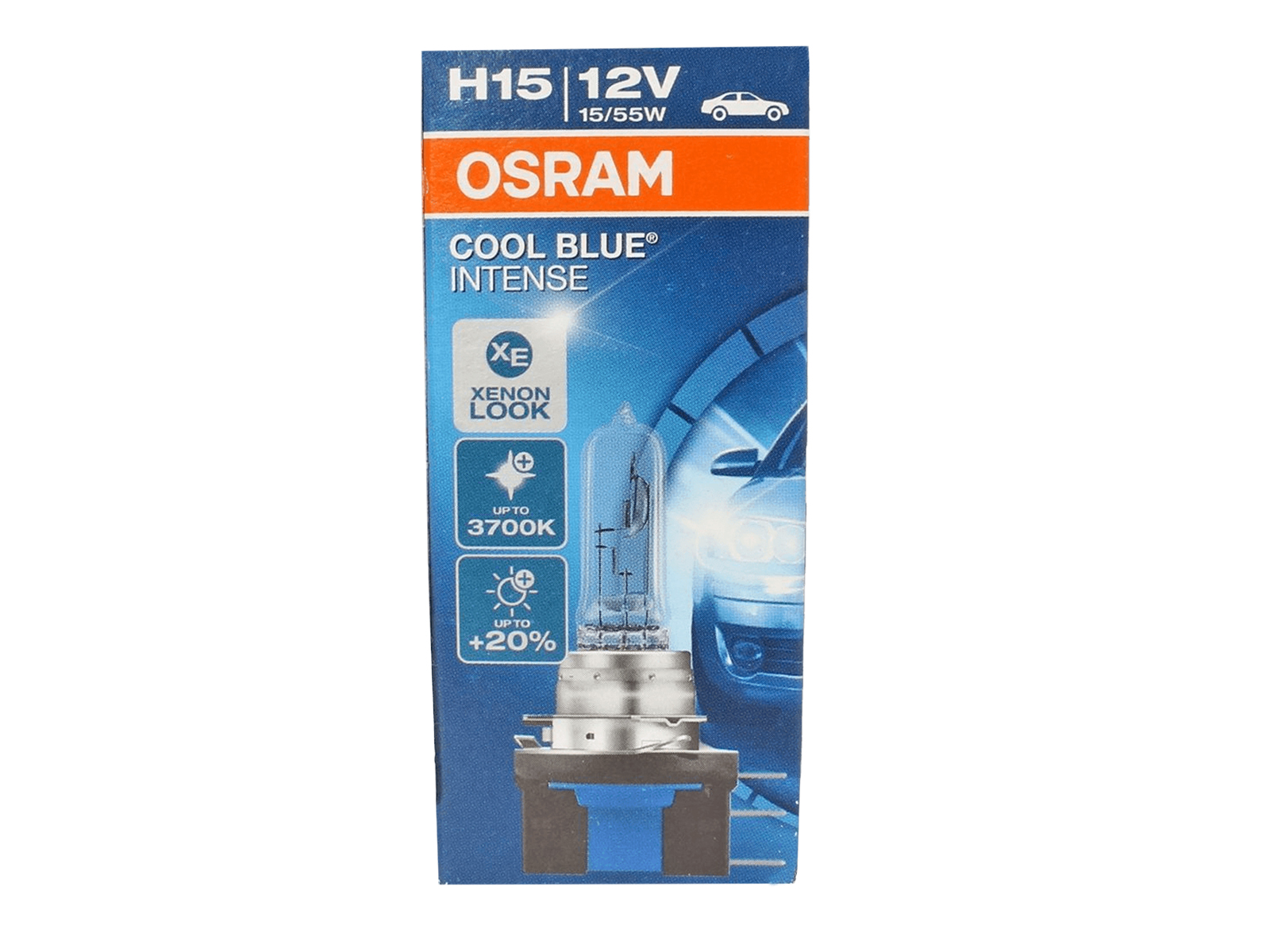 Лампа 12Vx15/55W H15 OSRAM O-64176 COOL BLUE фотография №4