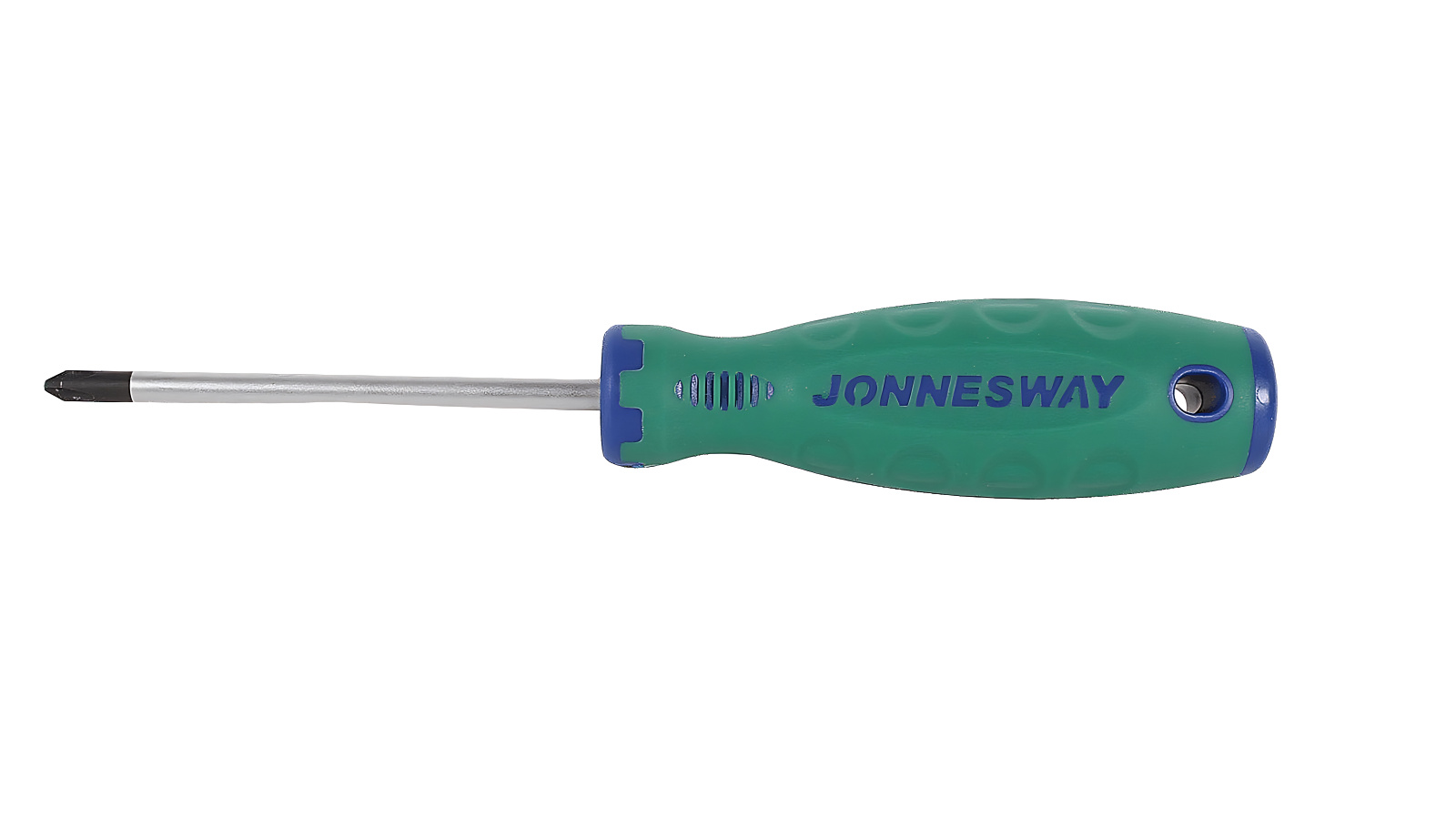 Отвертка JONNESWAY anti-slip grip крестовая Ph2х100 мм фотография №1