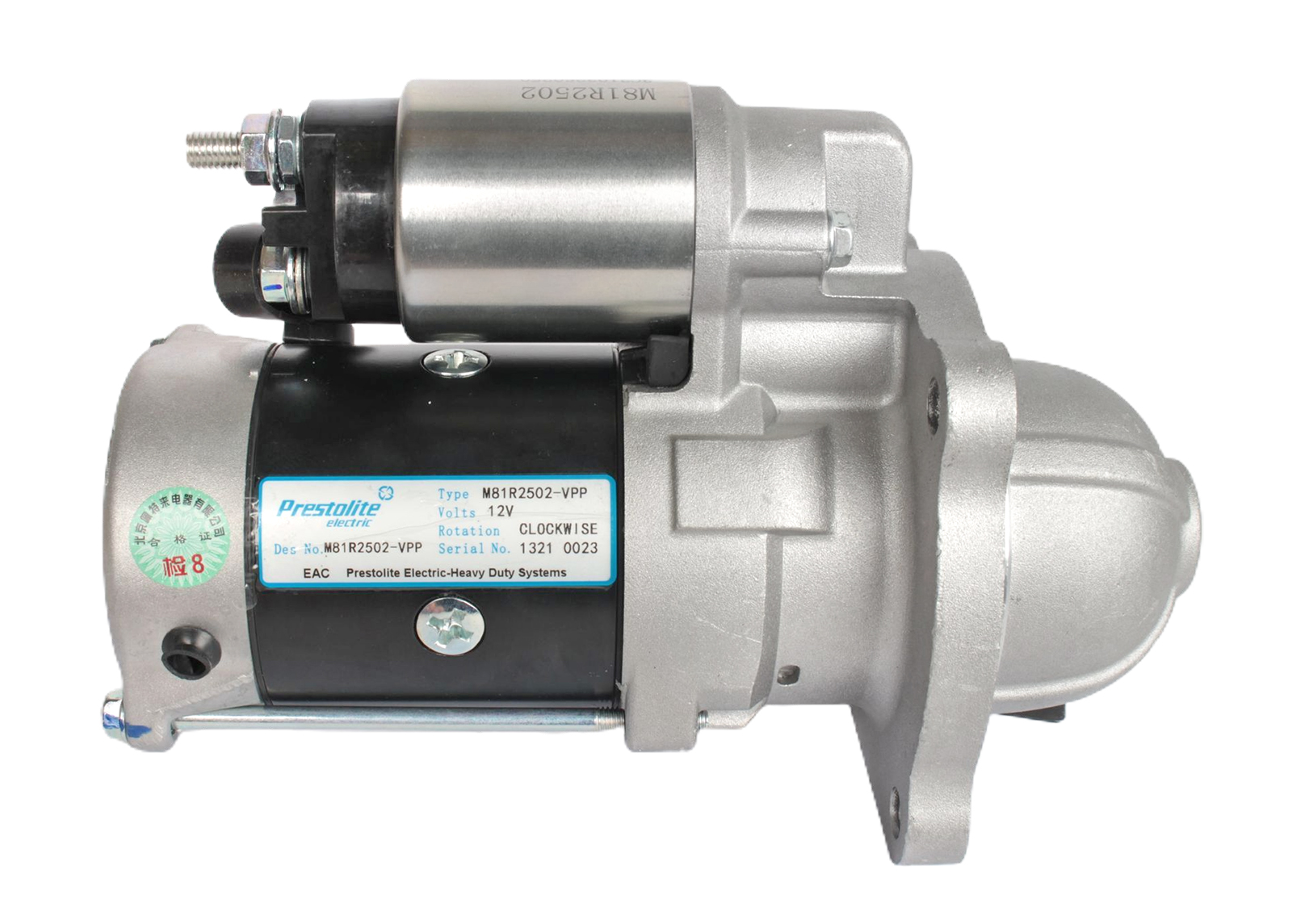 Стартер ГАЗ-3302 дв.Cummins 2.8 12В 2.5 kW фотография №1
