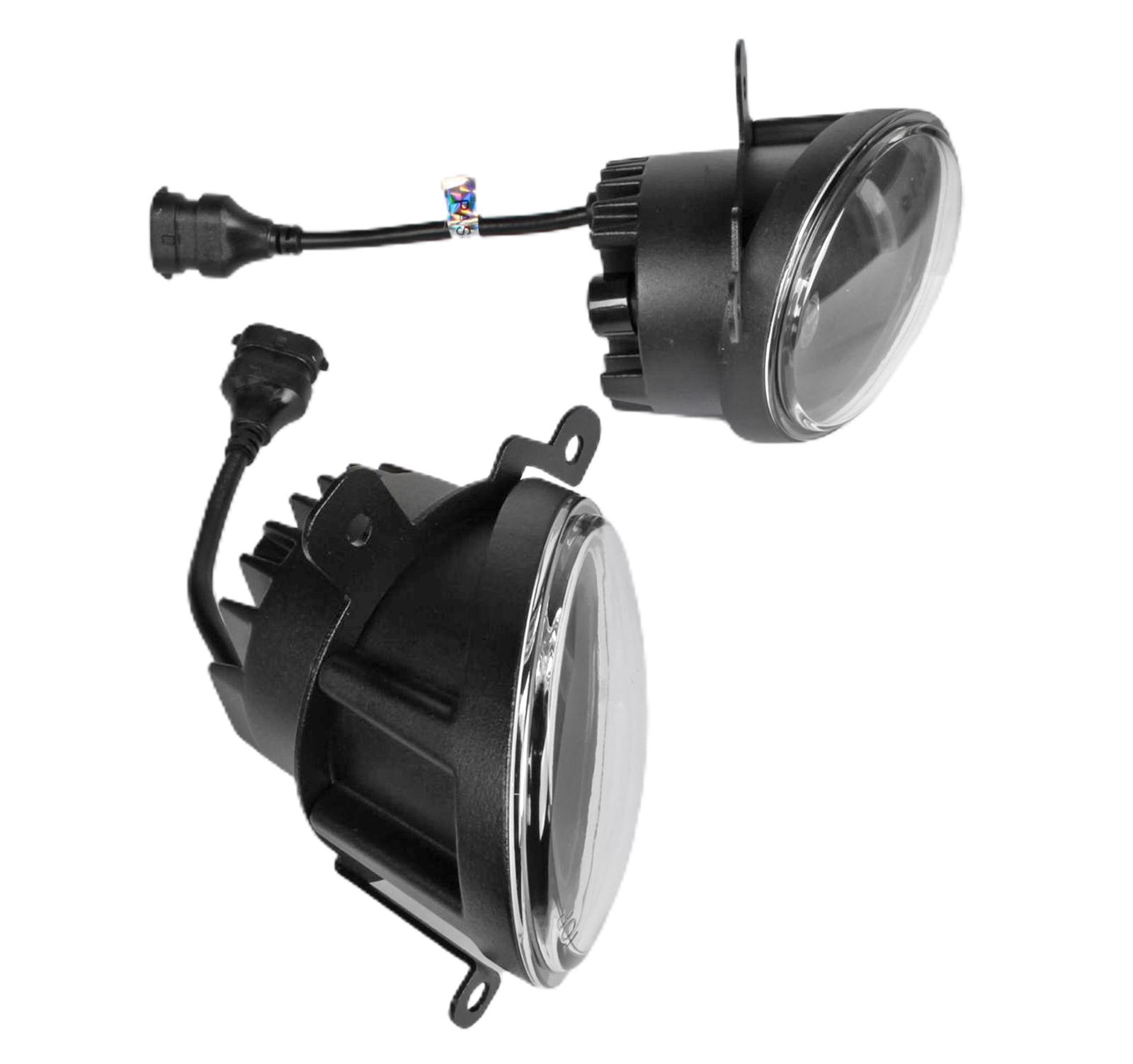 Фара противотуманная Лада Ларгус, ВАЗ-2190 диодная комплект 2 штуки фотография №2