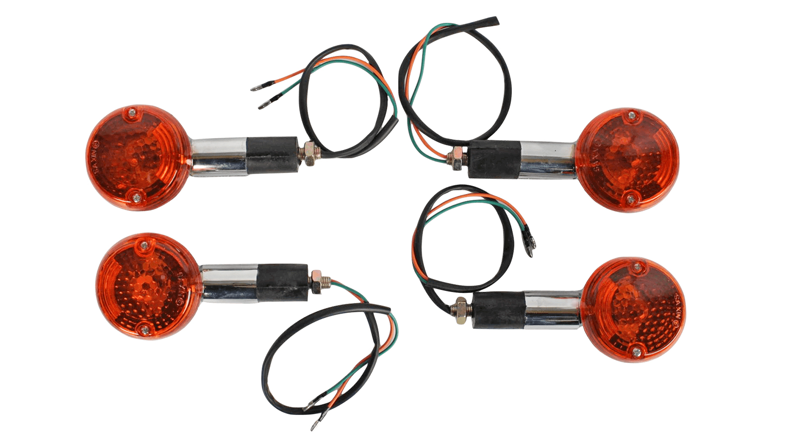 Указатель поворота HY-264 круглый хром фотография №1