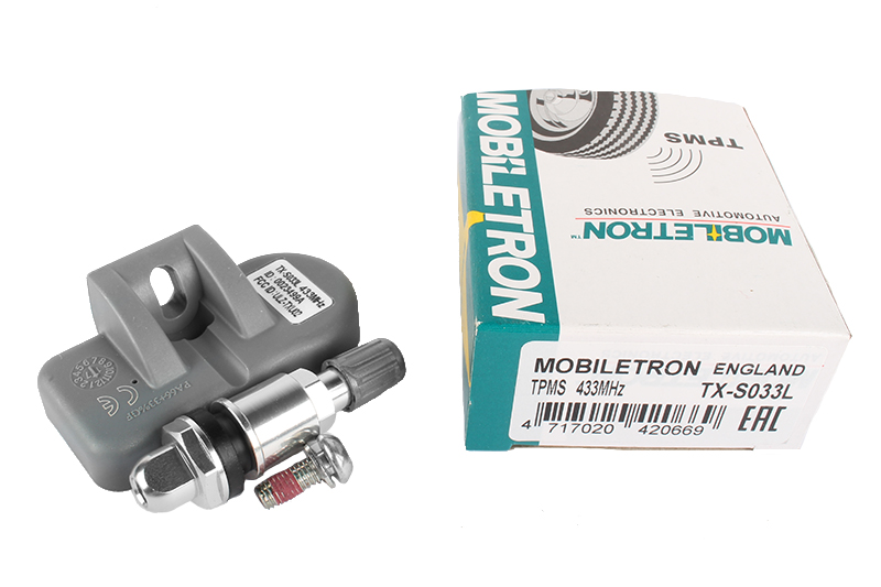 Датчик давления в шинах MOBILETRON TX-S033L Fiat, MB, фотография №1